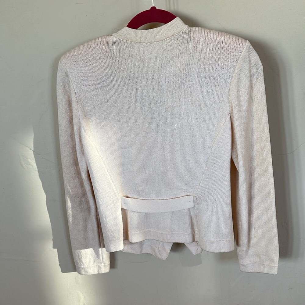 St. John Sweater Jacket With Button Down Front. - image 2